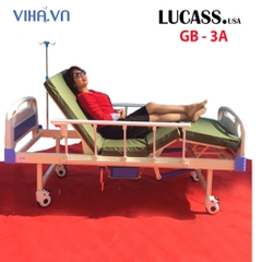 Giường y tế Lucass Gb-3A 3 tay tay quay