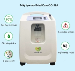 Máy tạo oxy iMediCare OC 5LH 5L/phút