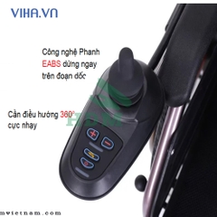 Xe lăn điện 2 trong 1 Color 180C Plus ( lăn điện và lăn tay)