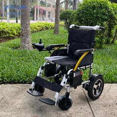 Xe lăn điện Lucass XE-122L ( Lucass X22) xe lăn điện khung nhôm siêu nhẹ