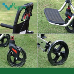Xe Lăn Du Lịch Lucass X69 - Xe Đẩy Tay Bánh Nhỏ Cao Cấp