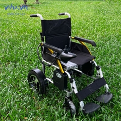 Xe lăn điện Lucass XE-122L ( Lucass X22) xe lăn điện khung nhôm siêu nhẹ