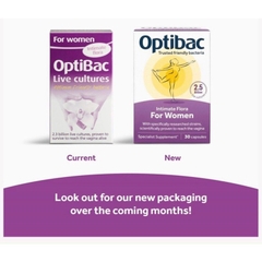 Men vi sinh optibac Tím - Optibac for women 30 viên