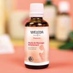 Dầu maxtra hữu cơ Weleda Huile de Massage Allaitement 50ml