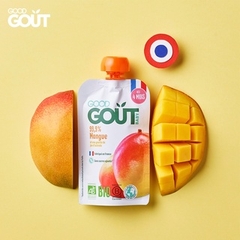 Trái cây nghiền Hữu cơ Good Gout cho bé từ 4, 6 tháng tuổi (85g)