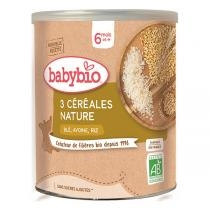 Bột lắc sữa và ăn dặm 2in1 Babybio hữu cơ