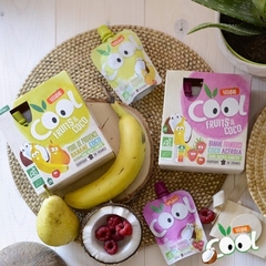 Trái cây nghiền hữu cơ Vitabio Cool dạng túi cho bé từ 6 tháng