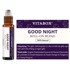 Thanh lăn tinh dầu Vitabox 100% thiên nhiên hỗ trợ thư giãn, ngủ ngon, giảm ngứa do côn trùng cắn