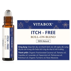 Thanh lăn tinh dầu Vitabox 100% thiên nhiên hỗ trợ thư giãn, ngủ ngon, giảm ngứa do côn trùng cắn