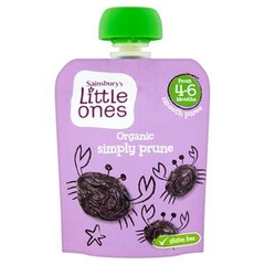 Trái cây hoa quả nghiền hữu cơ Little Ones cho bé từ 4 tháng của Anh