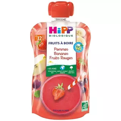 Trái cây nghiền hữu cơ Hipp dành cho bé từ 12 tháng 120ml