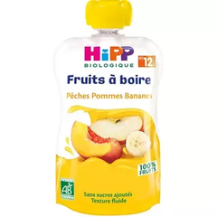 Trái cây nghiền hữu cơ Hipp dành cho bé từ 12 tháng 120ml