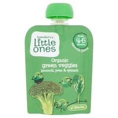 Trái cây hoa quả nghiền hữu cơ Little Ones cho bé từ 4 tháng của Anh