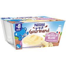 Váng sữa Nestle nội địa Pháp (4 hộp x 100g)