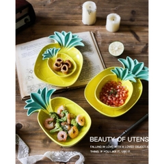 Dĩa Trái Thơm ăn dặm cho bé