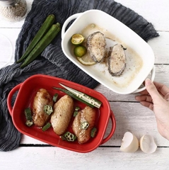 Khay gốm sứ chịu được nhiệt độ cao