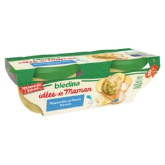 Hủ ăn dặm cơm/cháo Bledina cho bé từ 6 tháng (200g x2)