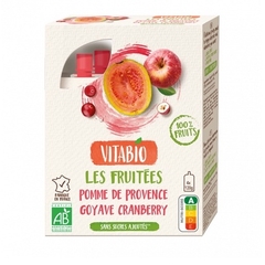 Trái cây nghiền hữu cơ Vitabio cho bé từ 6 tháng tuổi
