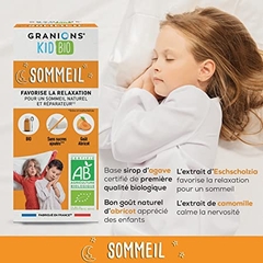 Siro ngủ ngon Granions Kid Bio Sommeil 125ml cho bé