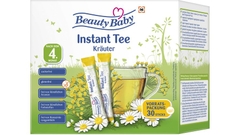 Trà trái cây hoà tan Beauty Baby cho bé 4 tháng dạng gói