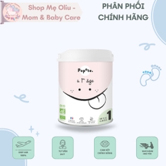 Sữa hữu cơ Popote Bebe 800gram số 1 2 3