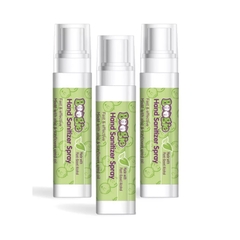 Xịt khử trùng tay/khử khuẩn tay cho bé Boogie Hand Sanitizer Spray (8,5ml x 3 chai)