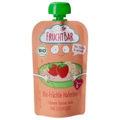 Trái cây nghiền hữu cơ Fruchtbar cho bé từ 6 tháng 100g (hàng Đức)