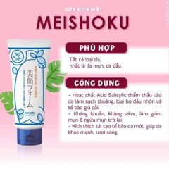 Sữa Rửa Mặt Ngăn Ngừa Mụn Meishoku 15Gr