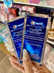 Miếng Dán Trắng Răng Crest 3D Whitestrips Professional Effects (30 minutes)