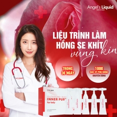 Tinh Chất Làm Hồng Và Se Khít Vùng Kín Angel's Liquid Glutathione + Niacinamide Inner Pure Gel 3 Set (2ml*15) - 1 set