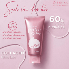 Sữa Rửa Mặt Senka Perfect Whip Collagen In [ New ] 120g