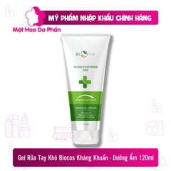 Gel Rửa Tay Khô Biocos Kháng Khuẩn - Dưỡng Ẩm 120ml