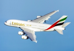 Mô Hình Máy Bay Gỗ AIRBUS A380 Trang Trí | Gỗ Căm Xe tự nhiên | Size Nhỏ