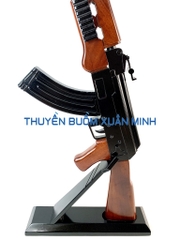 Mô Hình Súng Trường Gỗ AK47 | Tỷ Lệ Như Thật | Dài 87cm - Nguyên Bản