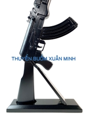 Mô Hình Súng Trường Gỗ AK47 | Tỷ Lệ Như Thật | Dài 87cm (Sơn Đen)