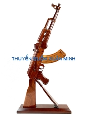 Mô Hình Súng Trường Gỗ AK47 | Tỷ Lệ Như Thật | Dài 87cm