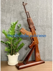 Mô Hình Súng Trường Gỗ AK47 | Tỷ Lệ Như Thật | Dài 87cm