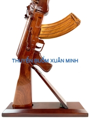 Mô Hình Súng Trường Gỗ AK47 | Tỷ Lệ Như Thật | Dài 87cm