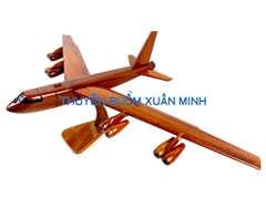 Mô Hình Máy Bay Gỗ Chiến Lược BOEING B52 Trang Trí | Gỗ Tràm tự nhiên | Size Lớn