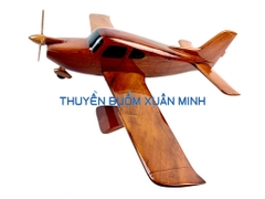 Mô Hình Máy Bay Gỗ Quân Sự CIRRUS SR22 Trang Trí | Gỗ Tràm tự nhiên | Size Lớn