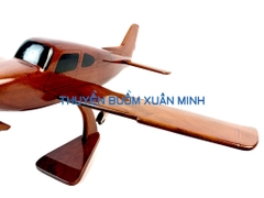 Mô Hình Máy Bay Gỗ Quân Sự CIRRUS SR22 Trang Trí | Gỗ Tràm tự nhiên | Size Lớn