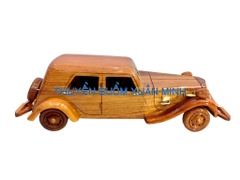 Mô Hình Xe Ô Tô Gỗ CITROEN TRACTION AVANT 1938 Trang Trí | Gỗ Căm Xe