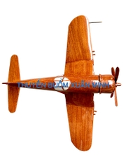 Mô Hình Máy Bay Tiêm Kích F4U Corsair Trang Trí | Gỗ Căm Xe tự nhiên | Size Lớn