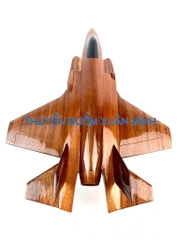 Mô Hình Máy Bay Tiêm Kích F-35 Lightning II Trang Trí | Gỗ Tràm tự nhiên | Size Lớn