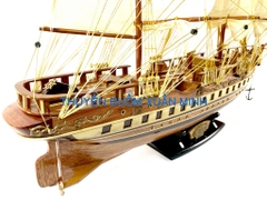 Mô Hình Thuyền Buồm Gỗ Phong Thuỷ France II (Tàu Buôn Cổ Pháp) | Hàng Xuất Khẩu - Gỗ Căm Xe | Thân 80cm