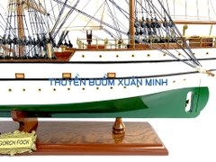 Mô Hình Thuyền Gỗ Hải Quân Đức GORCH FOCK (Sơn Màu) Hàng Xuất Khẩu | Gỗ Căm Xe | Thân 90cm