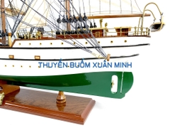 Mô Hình Thuyền Gỗ Hải Quân Đức GORCH FOCK (Sơn Màu) Hàng Xuất Khẩu | Gỗ Căm Xe | Thân 90cm