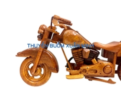 Mô Hình Xe Moto HARLEY DAVIDSON Loại Đẹp - Gỗ Căm Xe