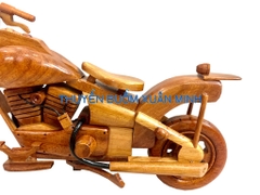 Mô Hình Xe Moto HARLEY CHOPPER Loại Đẹp - Gỗ Căm Xe