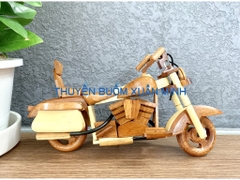 Mô Hình Xe Moto Gỗ HARLEY Trang Trí | Loại Tiêu Chuẩn | Size Lớn